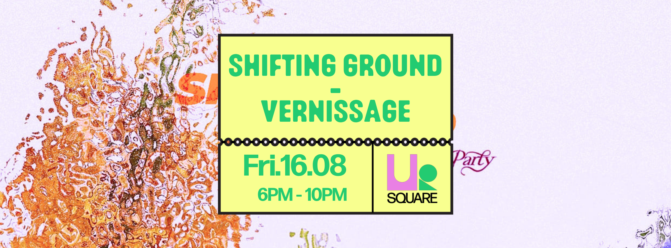 Shifting Ground - Vernissage - Design septembre