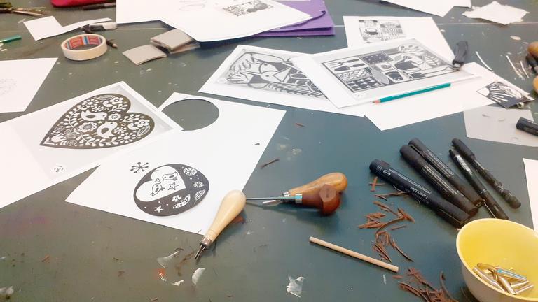 Linogravure