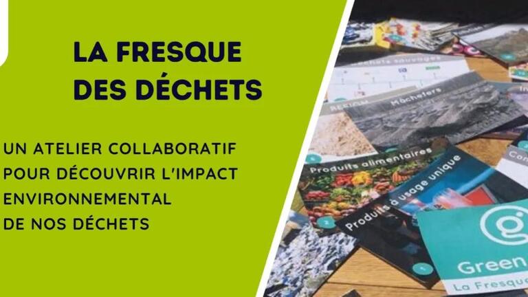 fresque des déchets