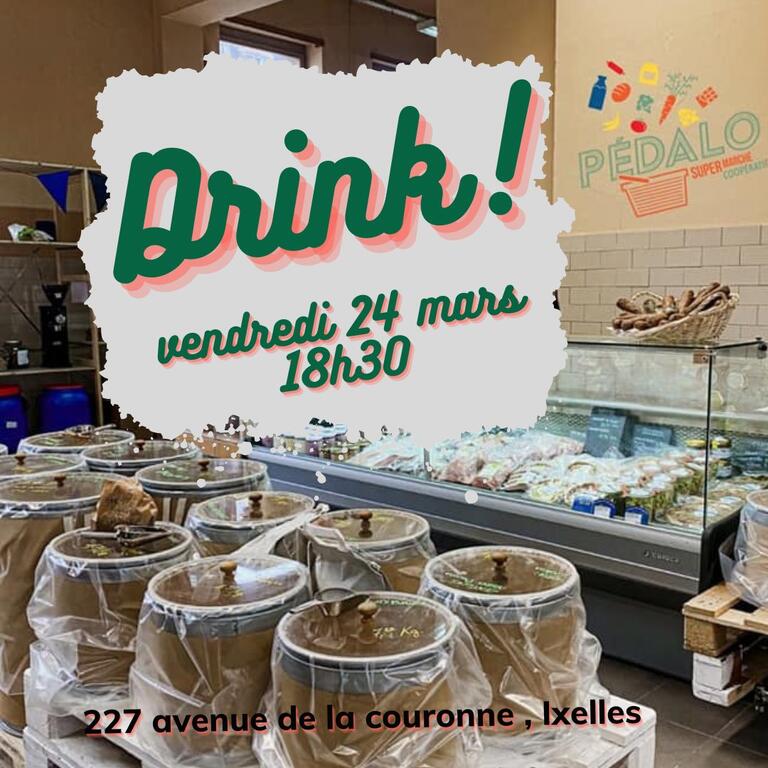 drink du pédalo 