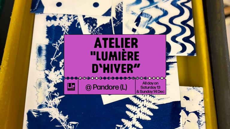 Atelier "Lumière d'Hiver"