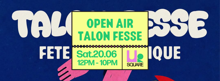 Open air Talon Fesse