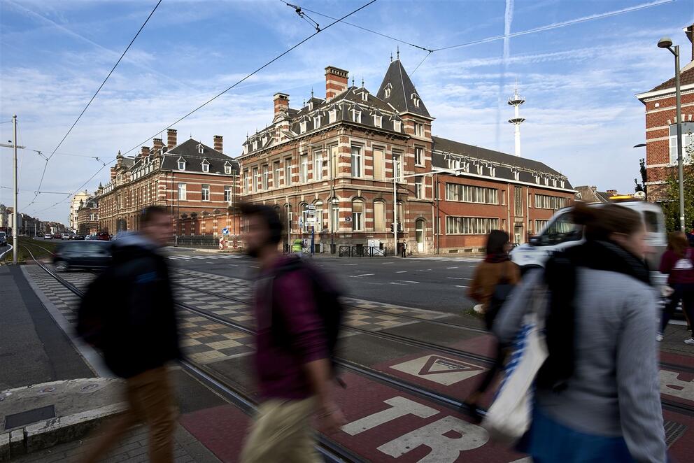 The buildings facing onto Boulevard Général Jacques. © sau-msi.brussels - Reporters (Eric Herchaft)